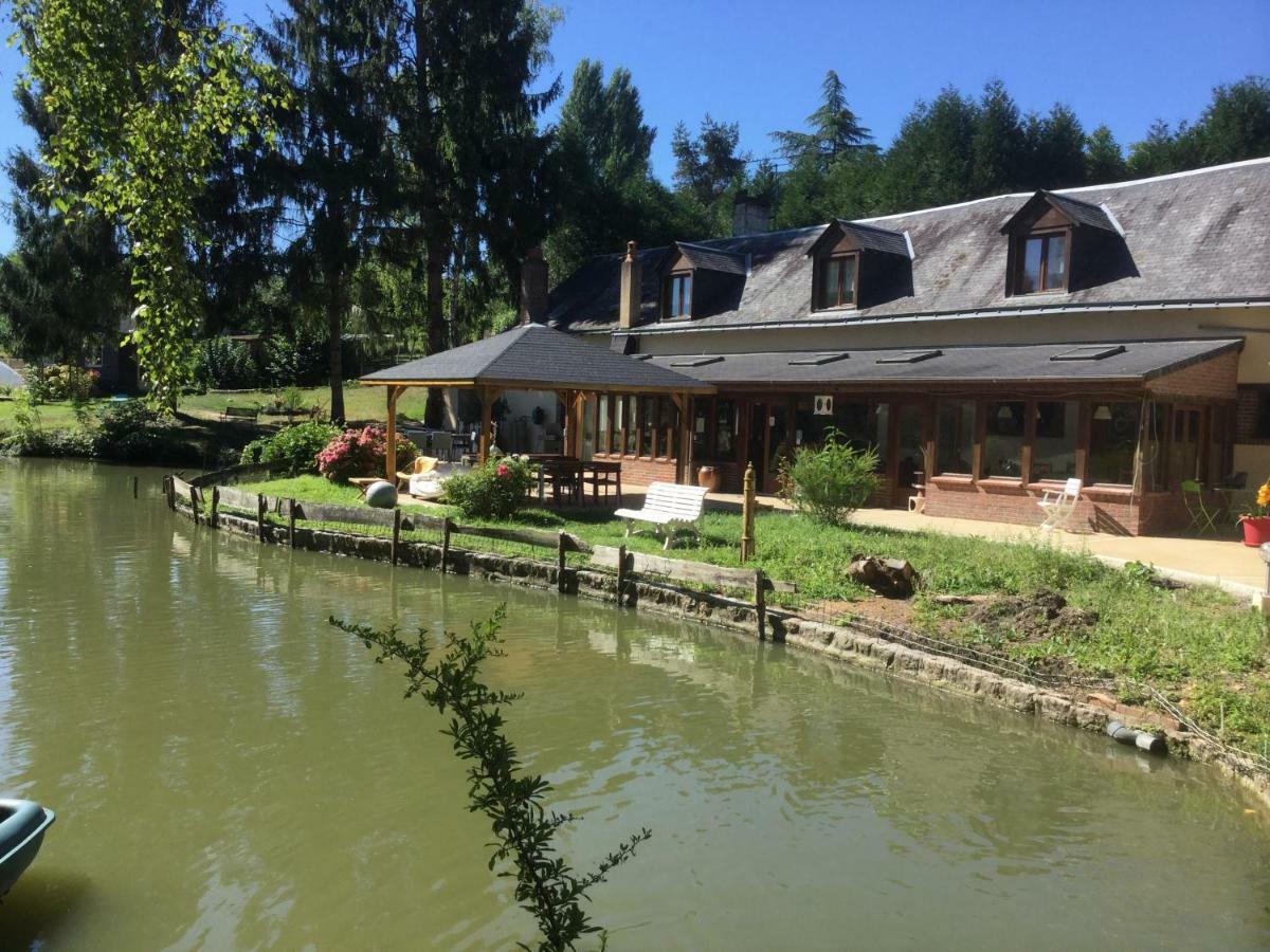 Le Moulin Calme Panzió Luceau Kültér fotó